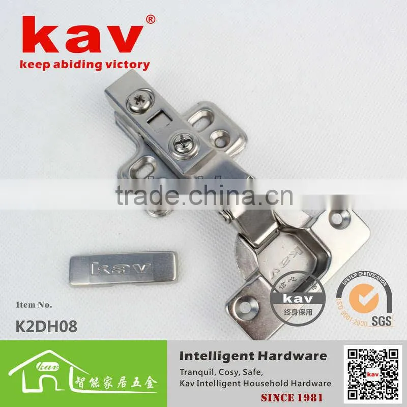2D detachable adjustable hydraulic door closer hinge