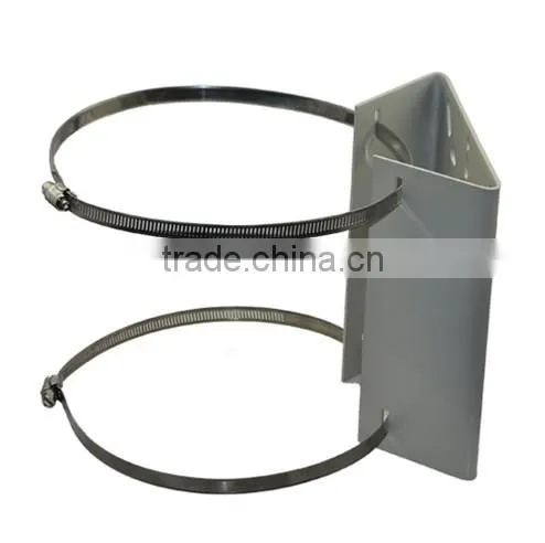 Pole Mounting With Loops Camera Bracket For CCTV Security Cameras