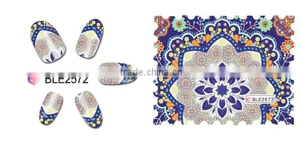 YIWU market price of nail private label msds water slide nail decals