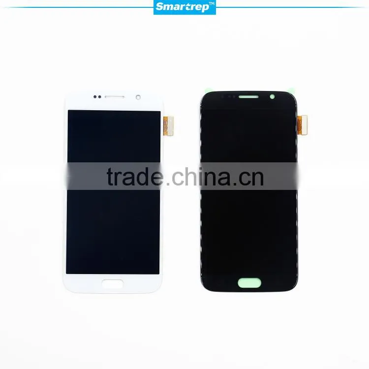 mobile phone accessory LCD for Samsung s6 LCD screen assembly