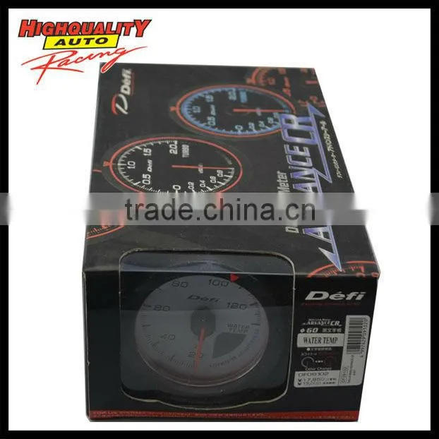 Top Sale Racing Car White Water Temp Meter