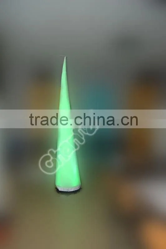 Remote Control Color Led Lighting Inflatable Lighting Cone Decoration/Inflatable Indoor Loghting