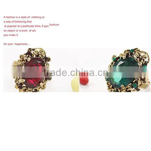 crystal design royal vintage newest diamond ring