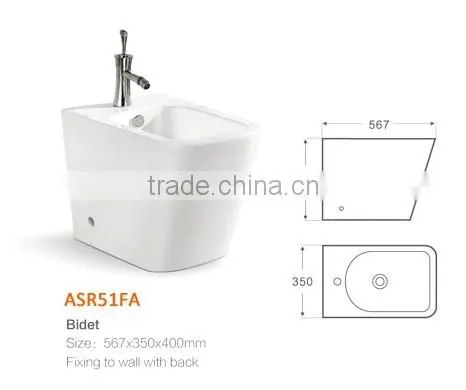 Factory direct sale cheap bidet /Modern high-grade bidet toilet combination