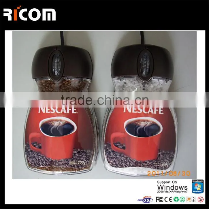 optical coffee can shape optical cheapest computer mouse, funny computer mouse--MO7065---Shenzhen Ricom