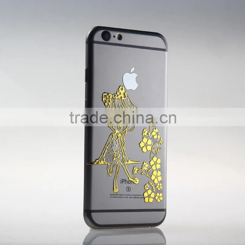 Iphone 6/6s phone sticker Non-oudated high qulity plating sticker