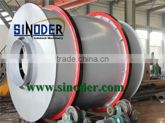 Provide gypsum rotary dryer for drying gypsum, coal, wood chips,sawdust, pellets, powder -- Sinoder Brand