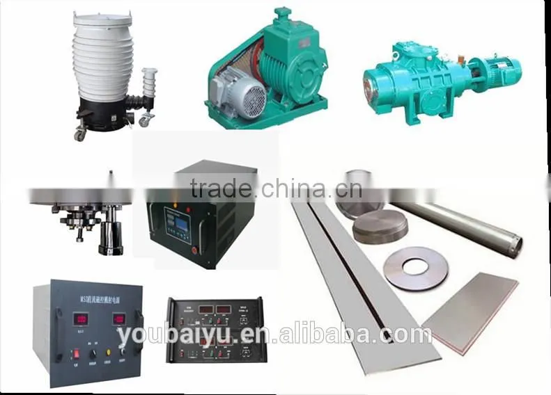 Handles & bracket titanium plating vacuum system