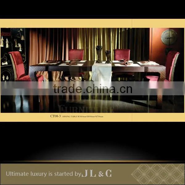 Banquet Table Dining Table CT08-3-JL&C Luxury Home Furniture