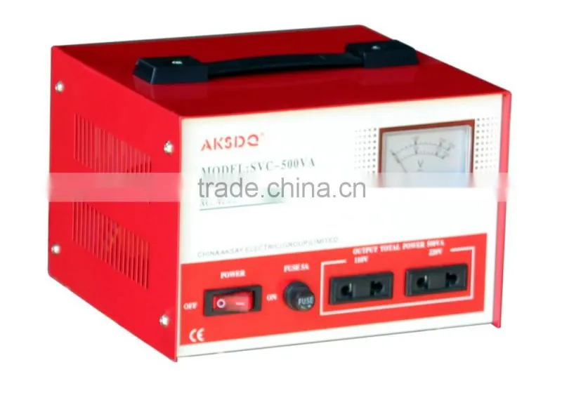 2015 Hot SVC TND Single Phase 500va To 100kva High Presicion 50Hz 220V Output Automatic AC Voltage Stabilizer