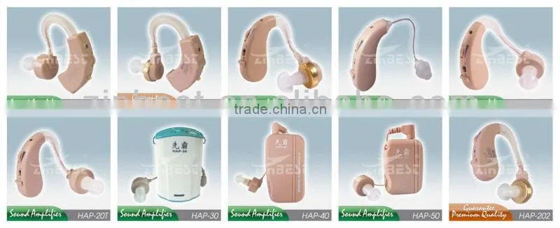 Behind The Ear hearing aid Personal Sound Amplifier Enhancer (HAP-20S)