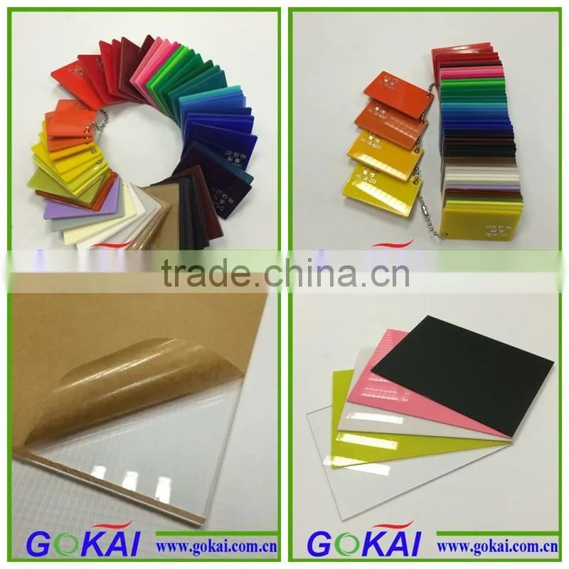 See through clear acrylic sign board /acrylic display board