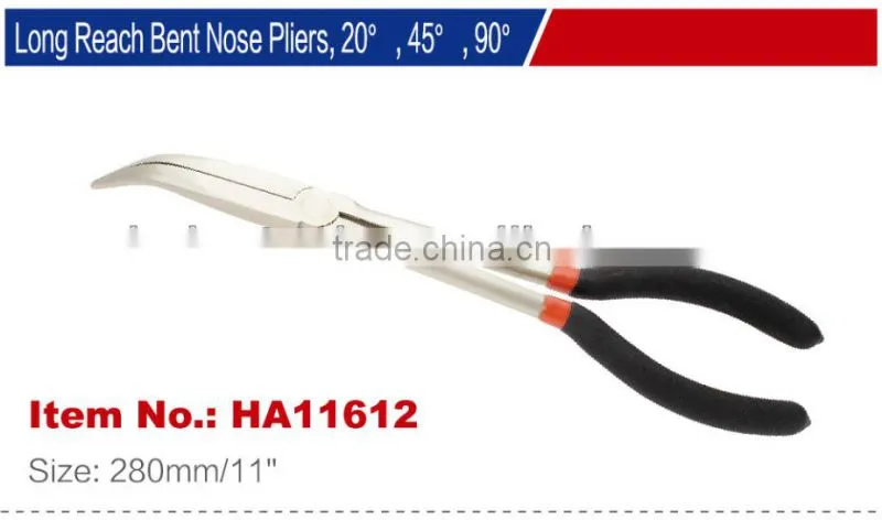Long Reach Bent Nose Pliers,20,45,90