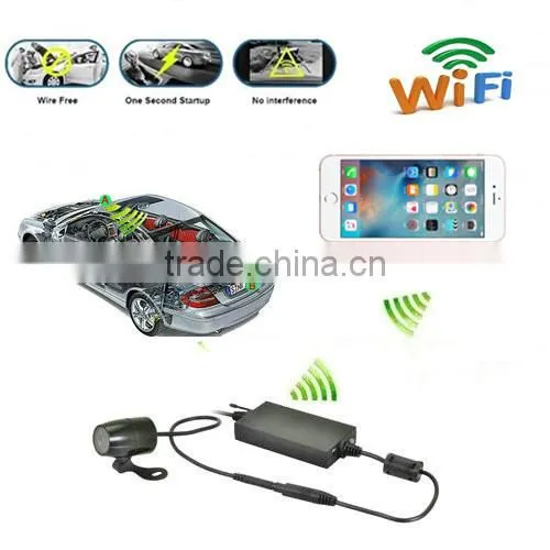 IOS, Android system with WIFI device Car dvr Rearview Reserving Camera