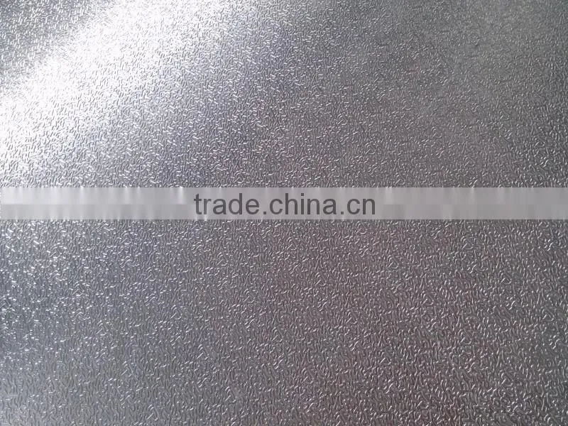 3003 alloy aluminum Roll type stucco embossed aluminum coil orange peel pattern