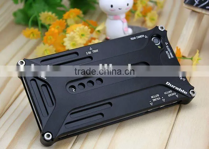 high quality novelty Durable Aluminium Metal Bumper Cover Case for iphone 4 4S
