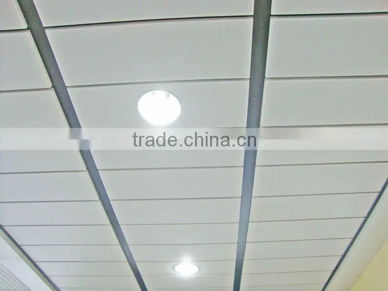 Perforated metal lay in 2x2/600*600 ceiling tiles/lay on ceiling 595*595(ISO9001,CE)