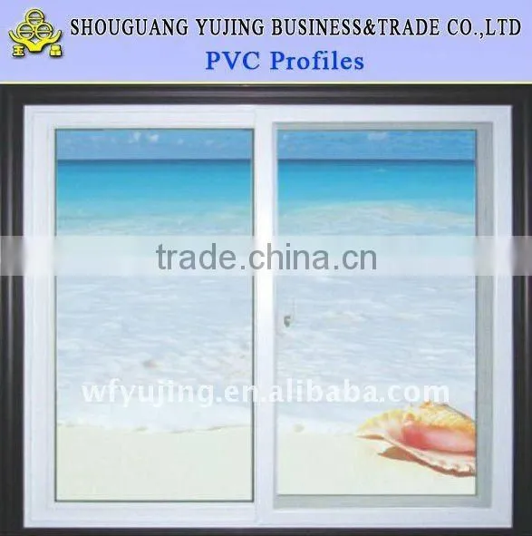 60casement series of upvc profile for door and window frame