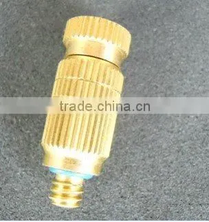 High pressure mist nozzle water mist system