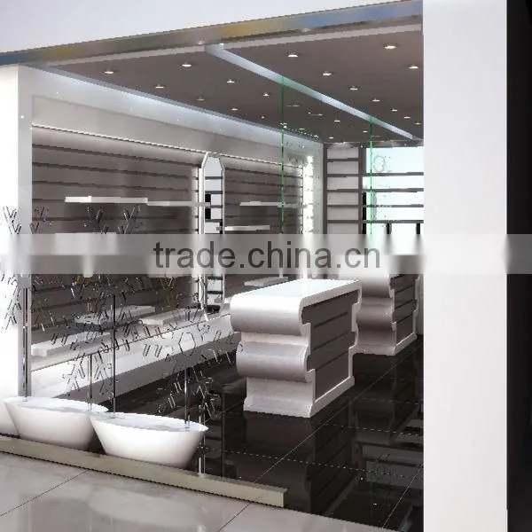 eye glasses compositive display shelves