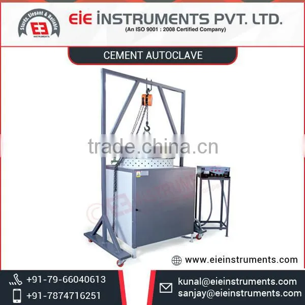 Cement Mortar Autoclave with Automatic Pressure Control for Sale