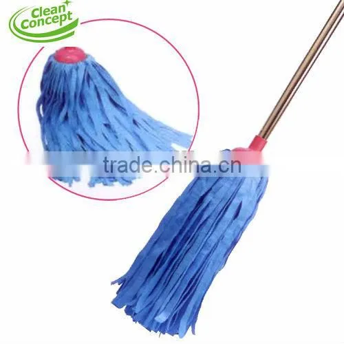 Blue wet mop head