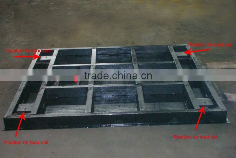 LAMBRY 1000kg/2000kg/3000kg/ 5000kg checker plate floor scale
