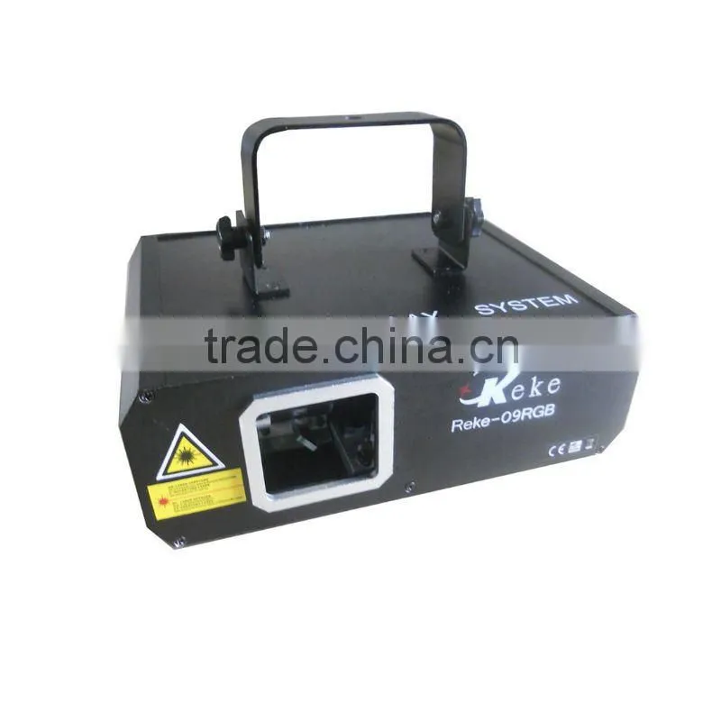 cheap RGB laser light show