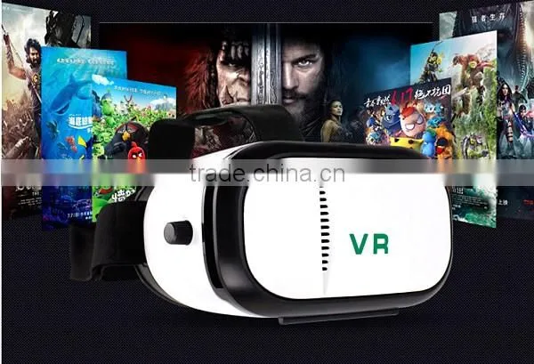 Factory OEM Custome VR Shinecon 3d Viewing glasses Mobile VR headset