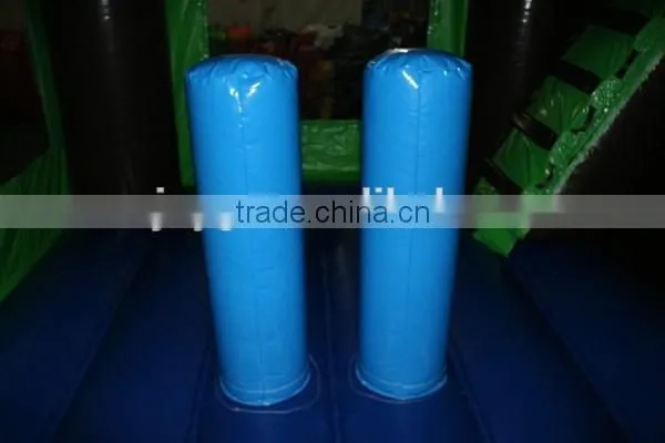 Jungle Theme 0.55mm PVC Tarpaulin Cheap Inflatable Castle Slide