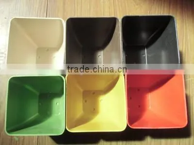 plant fiber plant pots with different designs&sizes&shapes for decoration