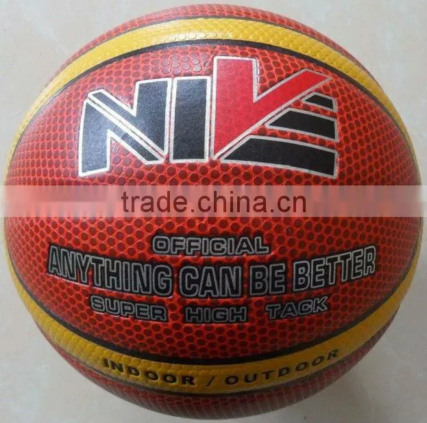 official size and weight match quality PU basketball