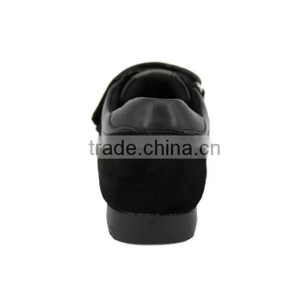 High Quality source manufactory Kids Microfiber Leather Upper Sport School Shoes