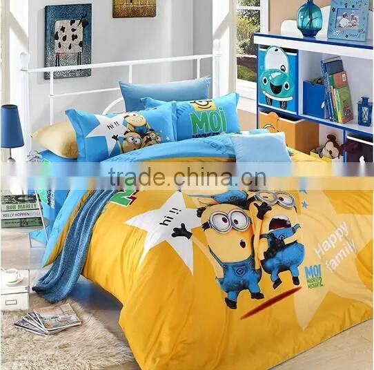100%cotton bedding set,car duvet cover, cartoon bedroom set