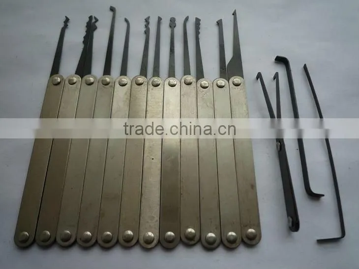 12 in 1 lock pick tools, House lock pick tools, locksmith
