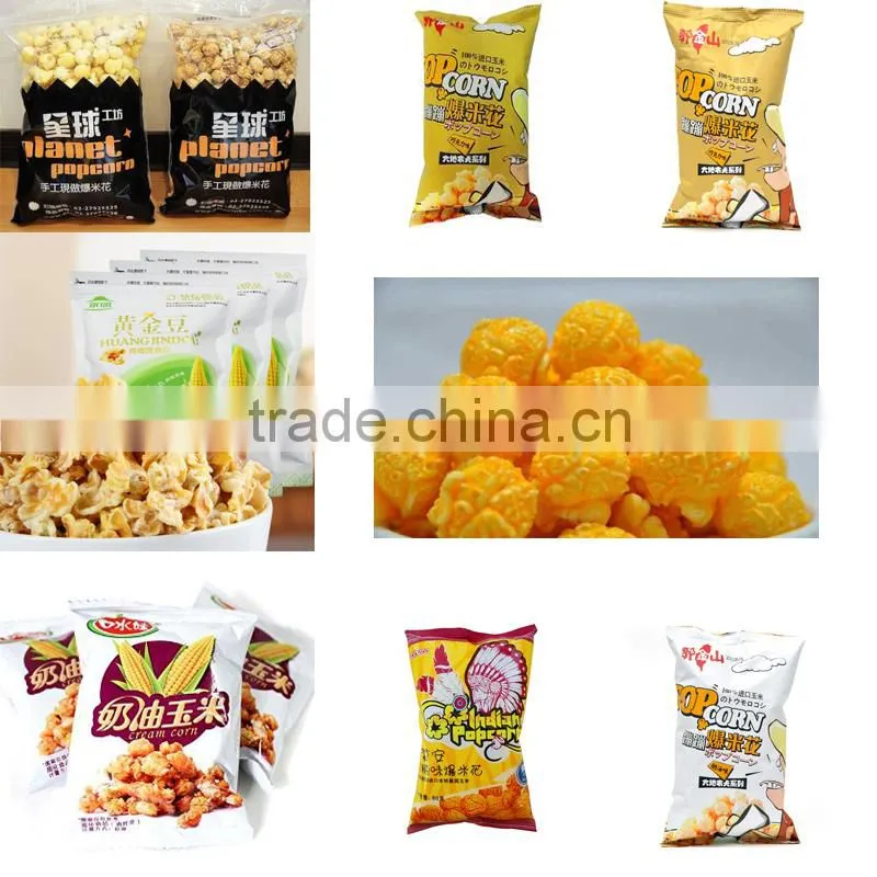 Professional Popcorn Automatic Vertical Packaging Machine Unit