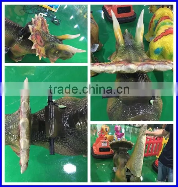 Coin Operated Animatronics walking dinosaur puppet