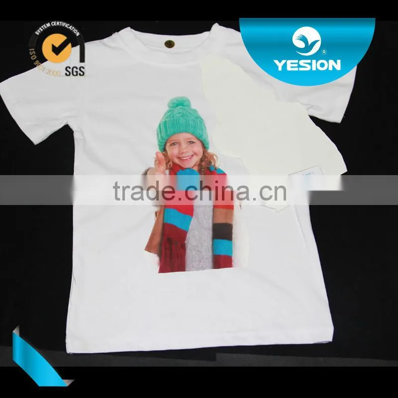 China factory supply cheap laser dark on t-shirt transfer paper/ heat press transfer paper for 100% cotton material