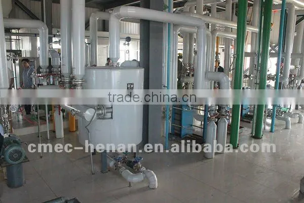 2012 Best sell 50-1000 TPD edible oil refinery plant