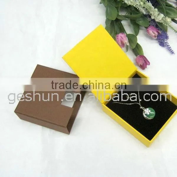 Fashion Paper Jewelry Gift Box/Necklace Earrings Ring Set Box