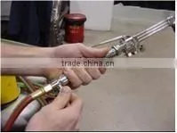 Oxygen and acetylene cutting torch