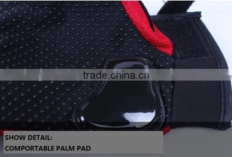Hot sell 2016 newest monster half finger motorcycle gloves
