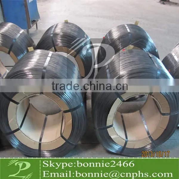 High tensile wire for spring blocks