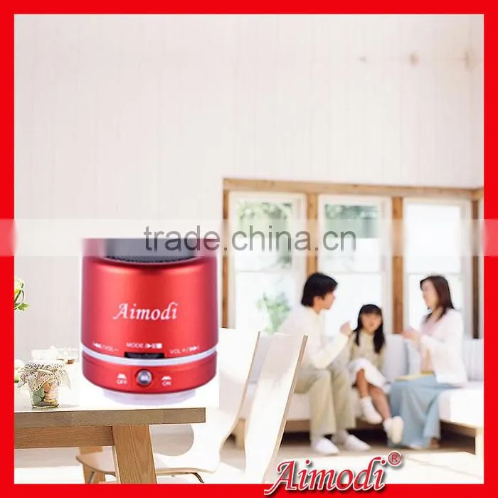 outdoor novelty music mini speaker with FM , line in function
