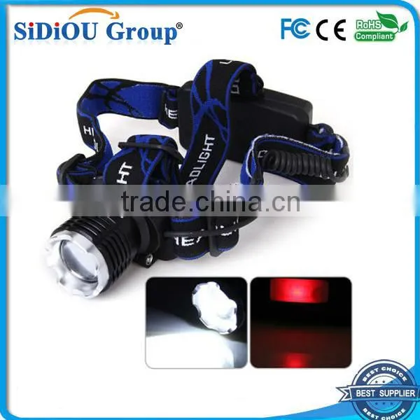 T25 1 x XM-L T6 3-Mode White Light 1000 lumen LED Headlamp