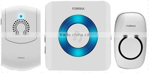 Flashing and Vibrating Wireless Doorbell Designed for Old People