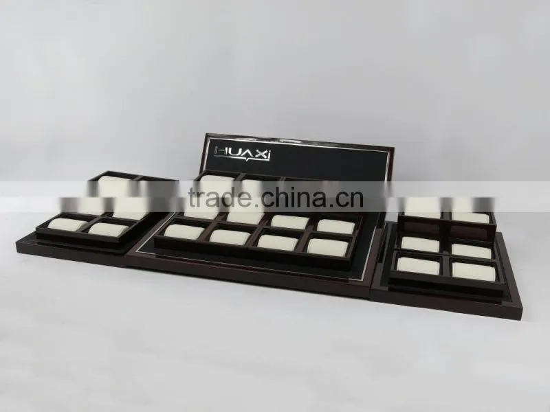 Top-end Quality Wooden Display for Waist Watches Watch Step Showcases