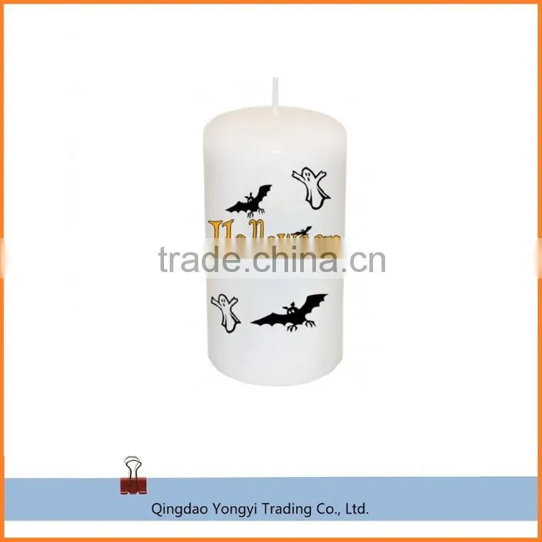 2016 Flameless Halloween Pillar Candles