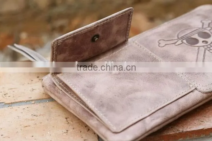 unique men's wallets One Piece men's business walltes