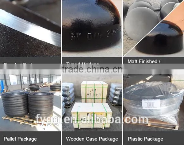 Carbon Steel Pipe Fitting Pipe Ends Cap